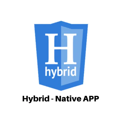 Hybrid - Native App logo